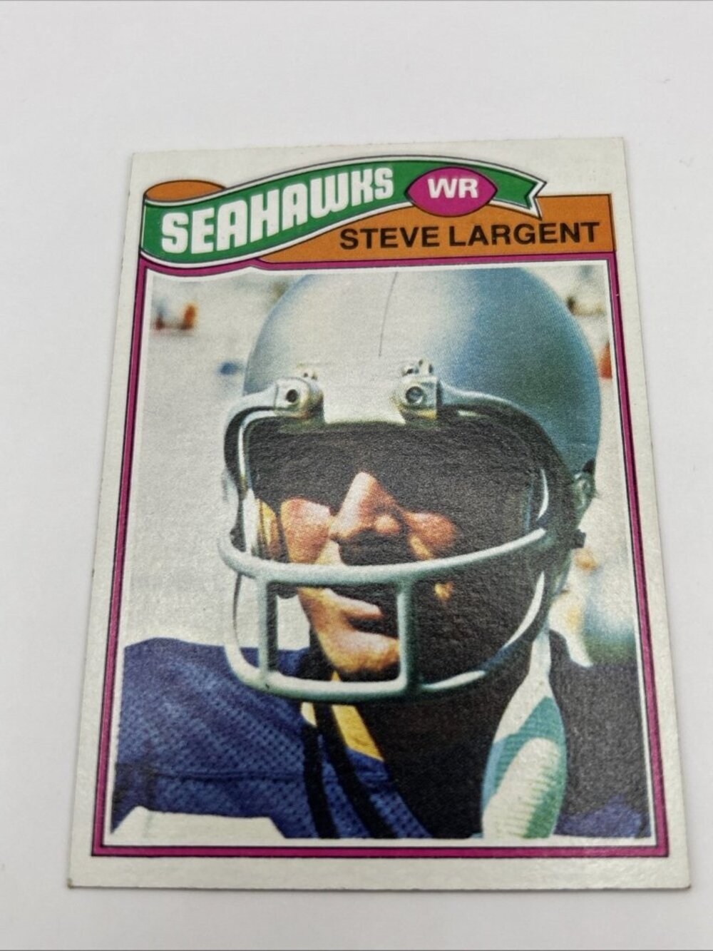 1977 Topps - Steve Largent #177 (RC) Seattle Seahawks NFL Wide Receiver